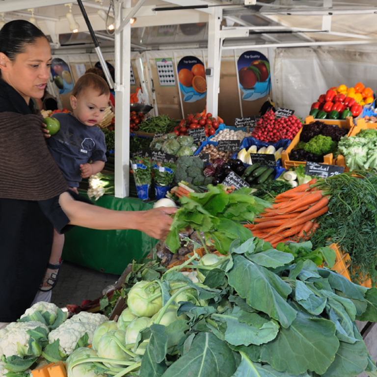 Wochenmarkt Doberaner Platz